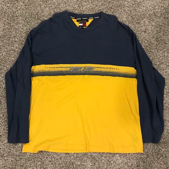 tommy jeans t shirt long sleeve